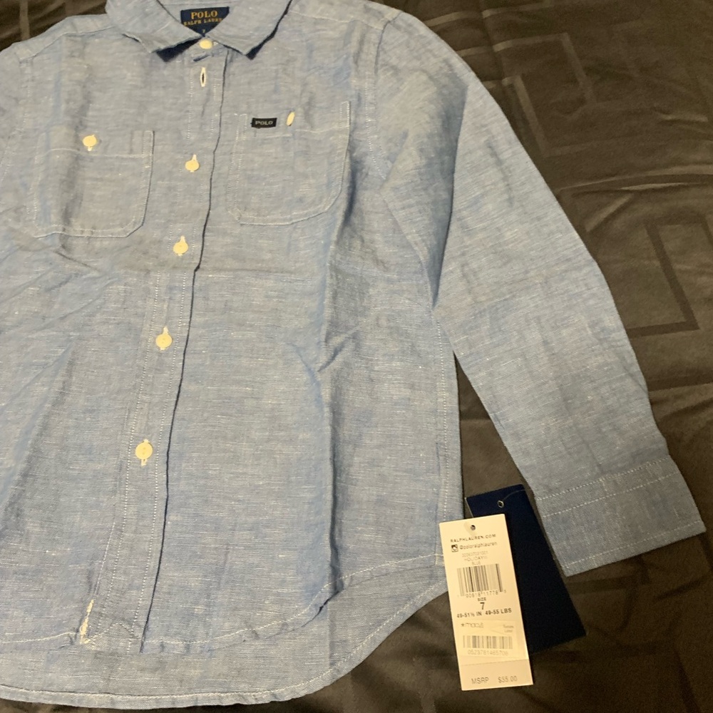 Boys dress shirt size 7
